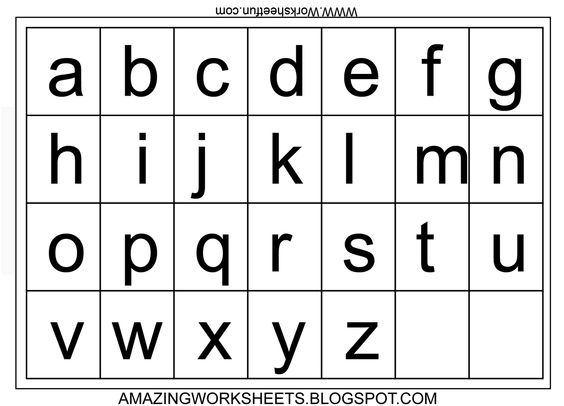 Printables Abc Chart Download free printable lowercase alphabet chart letter lower case a to z