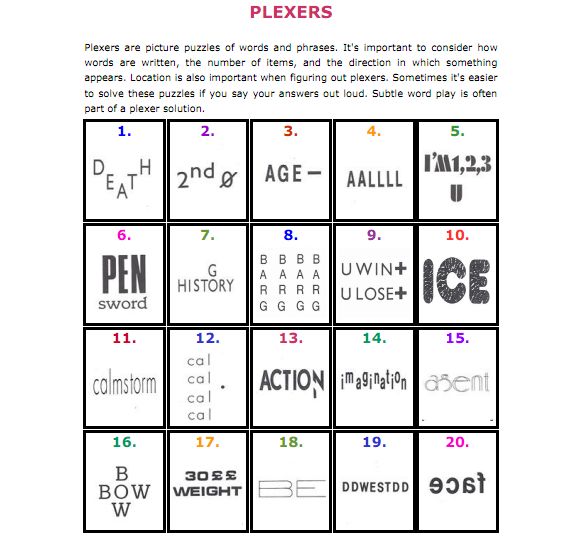 Printables Math Puzzle Worksheets For Middle School 1000 ideas about logic puzzles on pinterest brain 60 printable plexers are picture of words and phrases