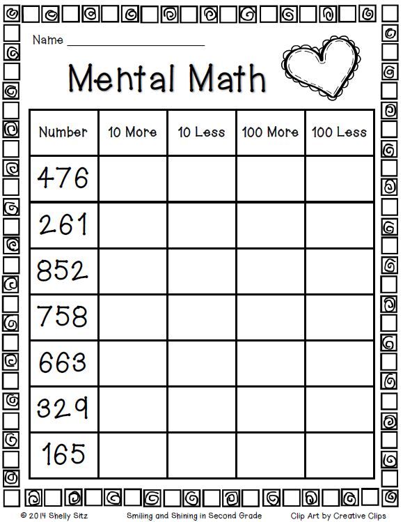 Printables Fun Math Worksheets For 2nd Grade 1000 ideas about second grade math on pinterest mental the word