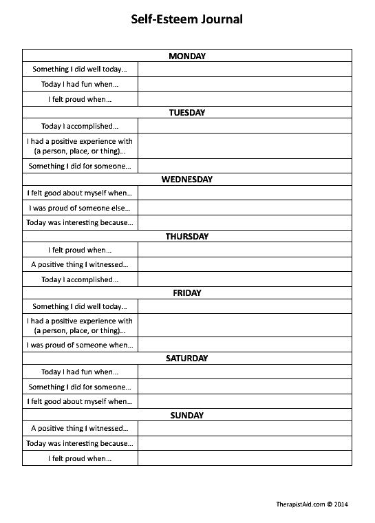 Printables Mental Health Worksheets 1000 ideas about therapy worksheets on pinterest self esteem journal template changing thought patterns