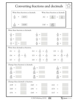 printables 4th grade math decimals worksheets tempojs thousands of