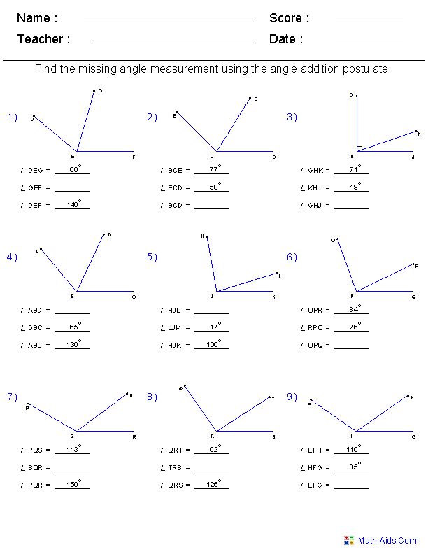 geometry-practice-worksheets