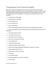 Printables Self Harm Worksheets between sessions therapy activities for teens counseling thinking about your emotional strengths this worksheet is designed to help people think their and how