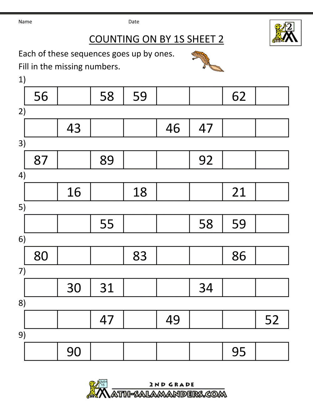 Printables Free Math Worksheets Grade 2 worksheet math grade 1 scalien