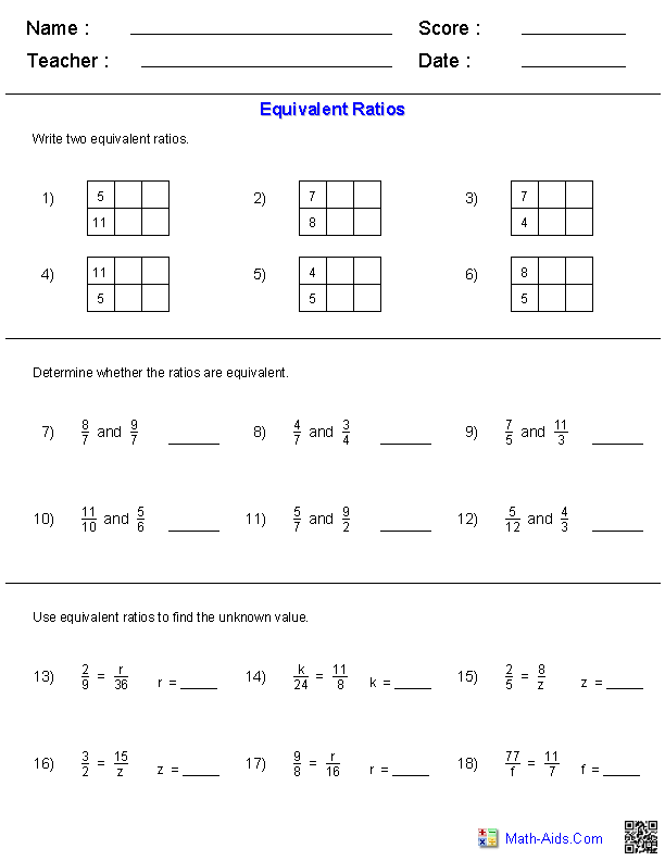 Printables Ratio Table Worksheets ratio worksheets for teachers worksheets