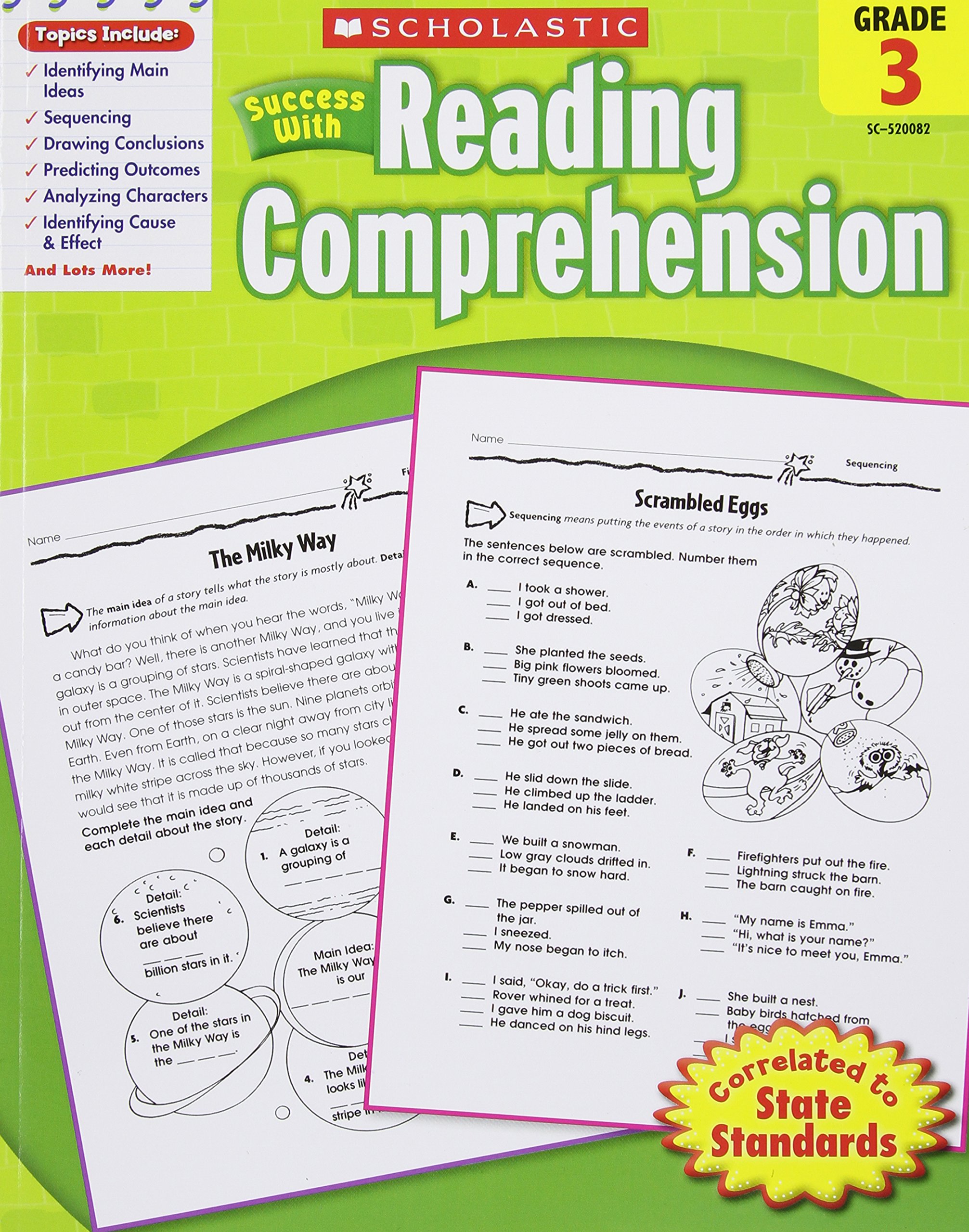 Printables English Reading Comprehension For Grade 3 buy scholastic success with reading comprehension grade 3 book online at low prices in india co