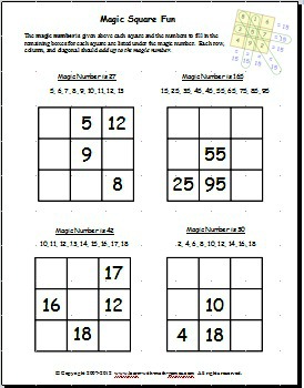 Printables Math Puzzle Worksheets For Middle School math puzzle worksheets for middle school abitlikethis experience the magic of with square they are an