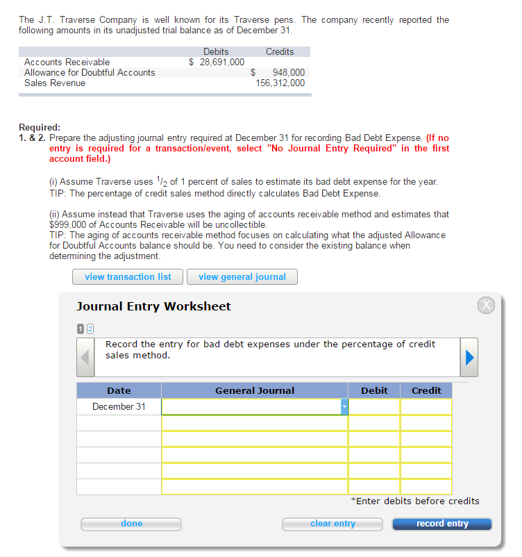 Printables Journal Entry Worksheet 1a 1b general journal entry worksheet options to chegg com worksheet