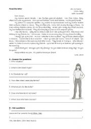 Printables English Reading Comprehension For Grade 3 english teaching worksheets 6th grade reading 3 pages test