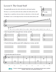 Printables Printable Music Theory Worksheets free printable music worksheets opus lesson 9 ledger lines