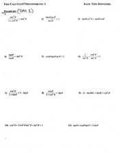 Printables Trig Identity Worksheet trig identities quiz practice mat 145 quizworksheet 5 combinations worksheet 4 pages extra problems