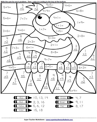 Printables Fun Math Worksheets For 2nd Grade math mystery picture worksheets addition worksheet picture