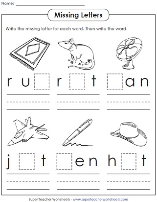 Printables Kindergarten Spelling Words Worksheets phonics worksheets cvc words worksheet