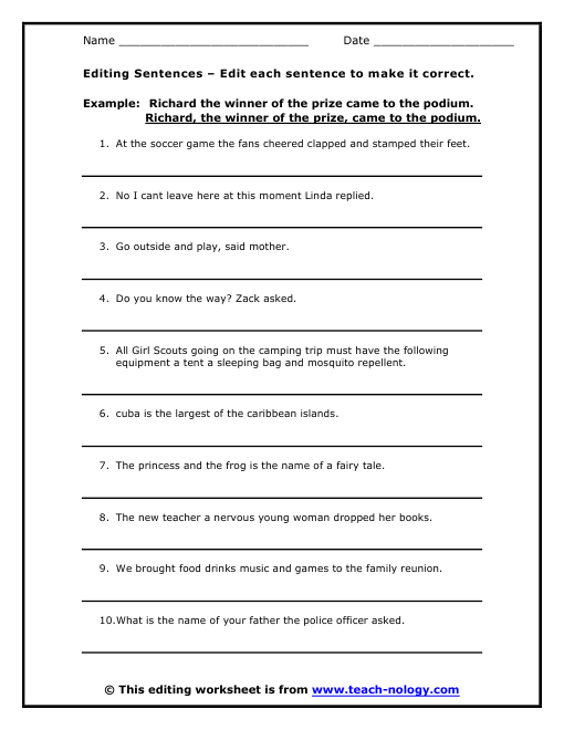 Printables Correcting Grammar Worksheets printables correcting grammar worksheets safarmediapps sentence editing 2nd grade thousands of worksheet second sentences ccss 2