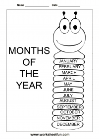 Printables Months Of The Year Worksheets spelling months of the year free printable worksheets 1 worksheet