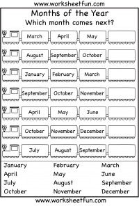 Printables Months Of The Year Worksheets spelling months of the year free printable worksheets 1 worksheet