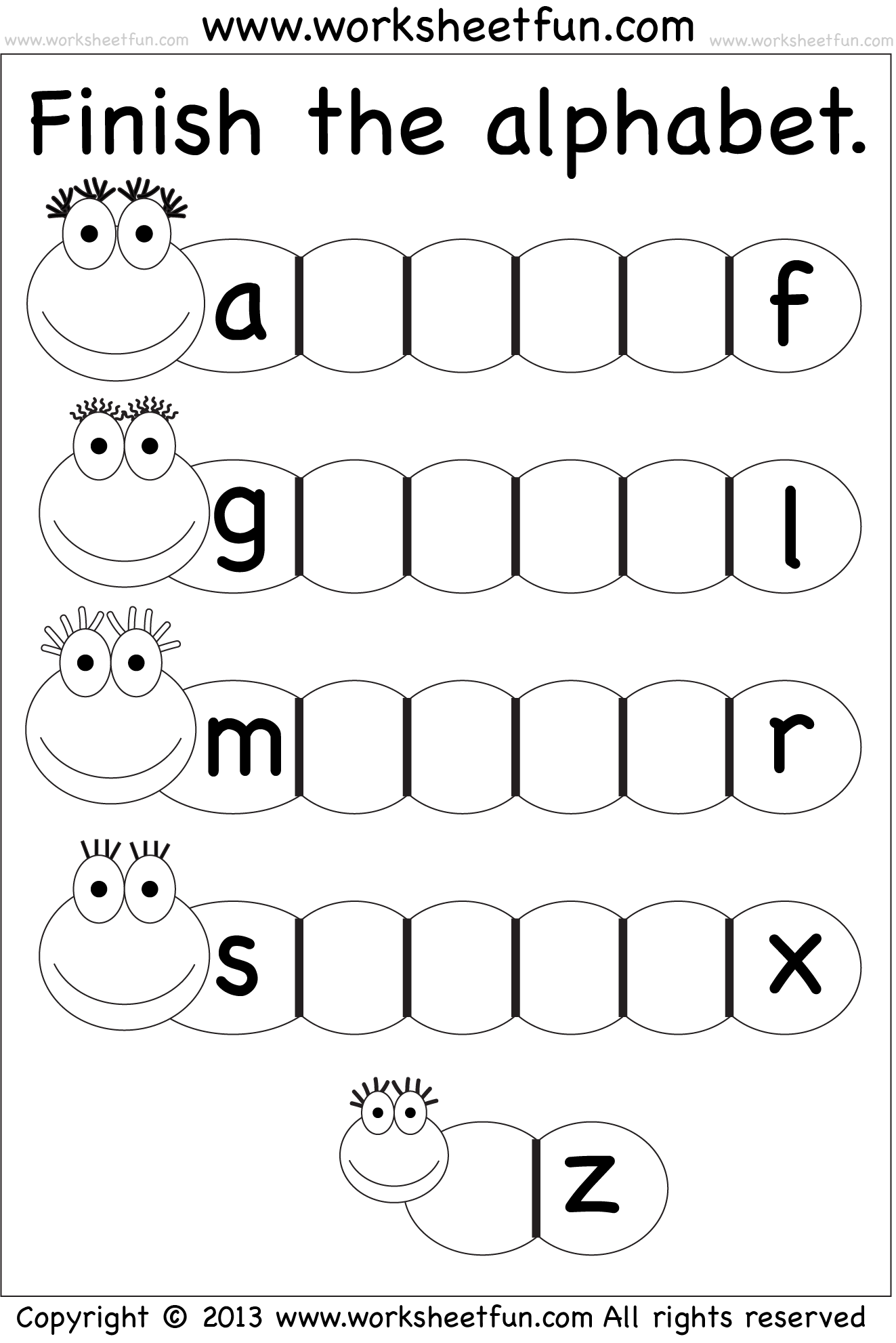 Printables Missing Letter Worksheets letters missing free printable worksheets worksheetfun lowercase small worksheet